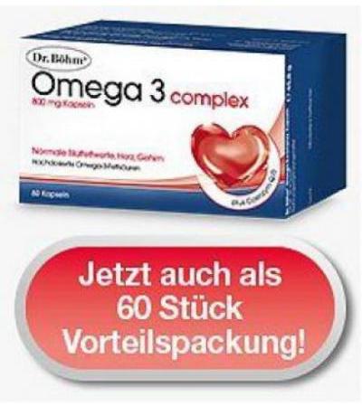 Dr. Böhm Omega 3 Kapseln Complex 60 Stk.