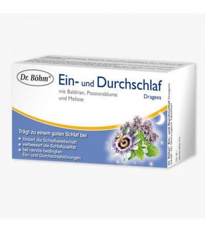DR. BOEHM Ein- und Durchschlaf Dragees 60 Stk.