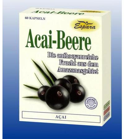 Espara Acai Beere Kapseln 60 Stk.
