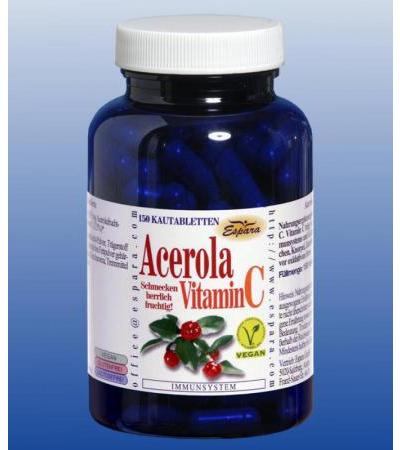 Espara Acerola Vitamin C Kautabletten 150 Stk.