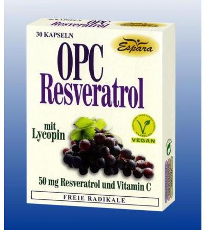 Espara OPC-Resveratrol Kapseln 30 Stk.