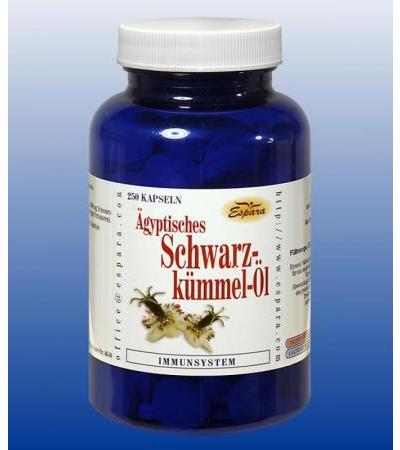 Espara Schwarzkümmelöl Kapseln 250 Stk.