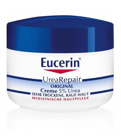 Eucerin Hautglättende Creme 5% Urea 75 ml