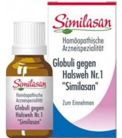 Globuli Similasan gegen Halsweh Nr. 1 15 g