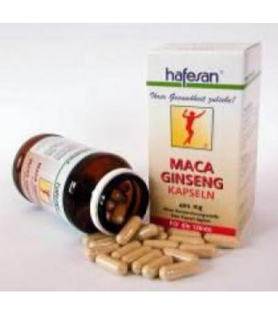 Hafesan Maca + Ginseng 400mg Kapseln 60 Stück 60 Stk.