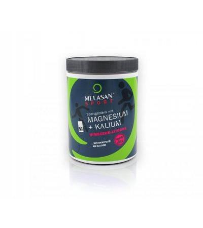 Melasan Sportgetränk Magnesium + Kalium Himbeere + Zitrone 610 g