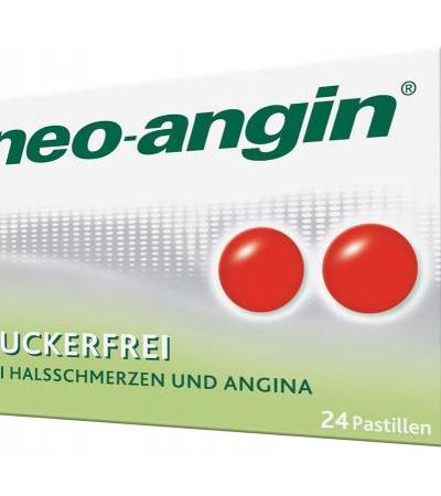neo-angin zuckerfrei Pastillen 24 Stk.