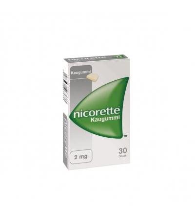 Nicorette Kaugummi 2mg - ohne Geschmack 30 Stk.
