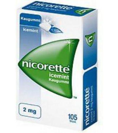 Nicorette Kaugummi Icemint 4mg 105 Stk.