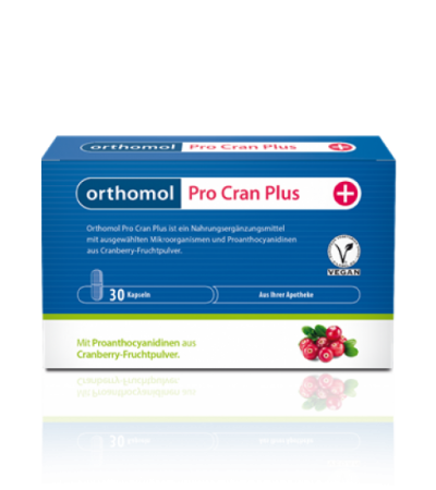 Orthomol Kapseln Pro Cran Plus 30 Stk.