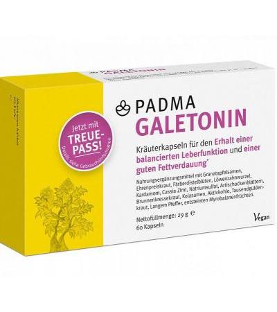 Padma Kapseln Galetonin Fettverd 60 Stk.