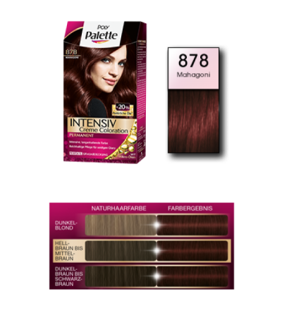 Poly Palette Intensiv Color Creme 878 Mahagoni 1 Stk.