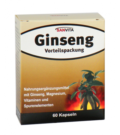 Sanvita Ginseng Kapseln 60 Stk.