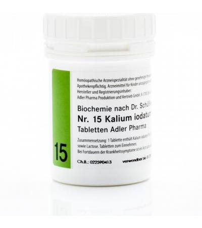 Schüßler Salz Adler Nr. 15 D12 Tabletten 250 g