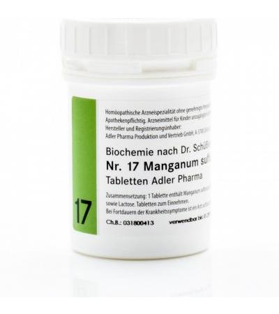 Schüßler Salz Adler Nr. 17 D12 Tabletten 100 g