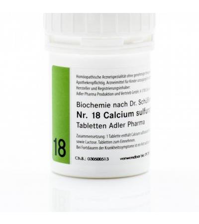 Schüßler Salz Adler Nr. 18 D12 Tabletten 250 g