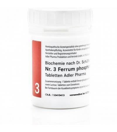 Schüßler Salz Adler Nr. 3 D12 Tabletten 100 g