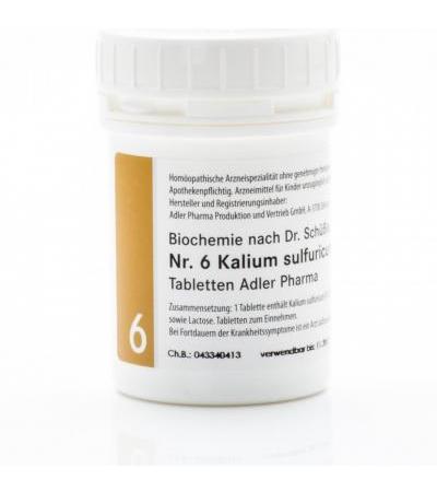 Schüßler Salz Adler Nr. 6 D6 Tabletten 1 kg
