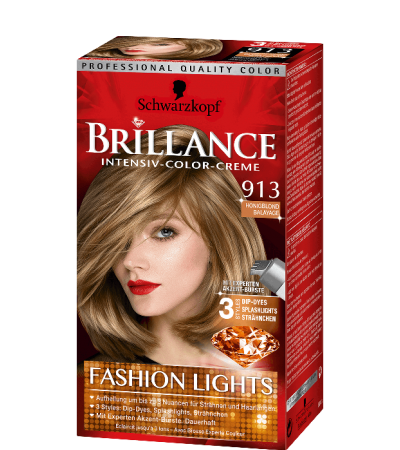 Schwarzkopf Brillance Haarfarbe 913 Honigblond-Balayage 1 Stk.