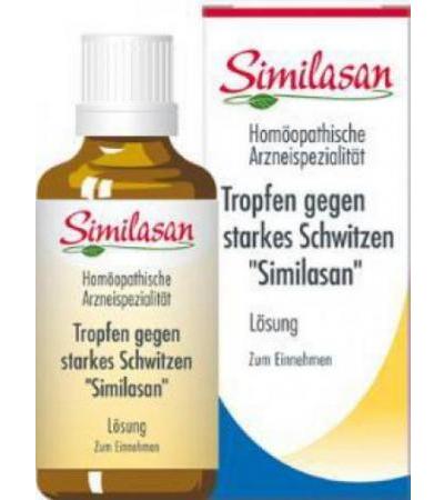 Similasan Tropfen gegen starkes Schwitzen 50 ml