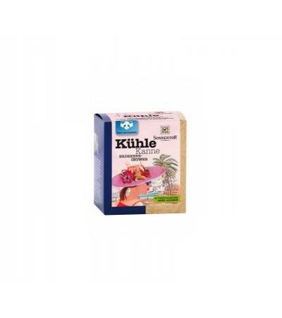 Sonnentor Erdbeere-Ingwer Kühle Kanne bio Teepyramiden 16 Stk.