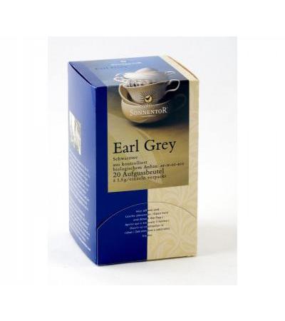 Sonnentor Schwarztee Earl Grey bio 18 Stk.