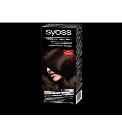 Syoss Color Classic Permanente Coloration 3-1 Dunkelbraun 1 Stk.