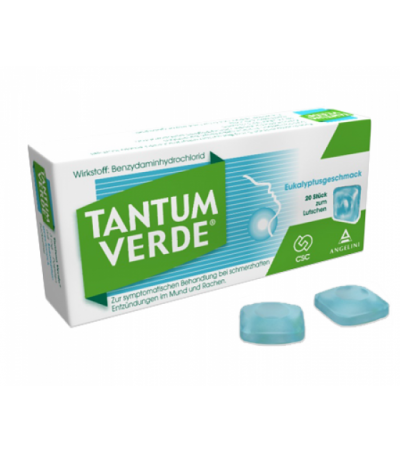 Tantum verde Pastillen Eukalyptus 20 Stk.