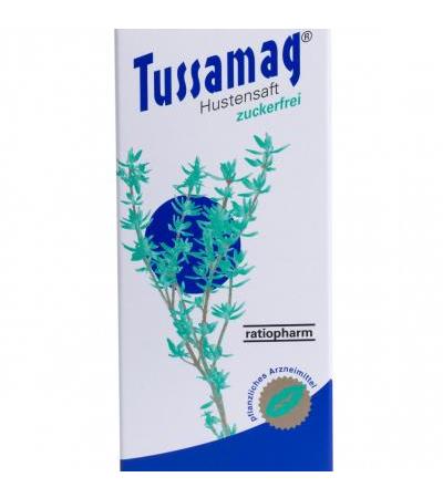 Tussamag Hustensaft zuckerfrei 150 ml