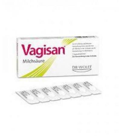 Vagisan Milchsäure Vaginalzäpfchen 7 Stk.