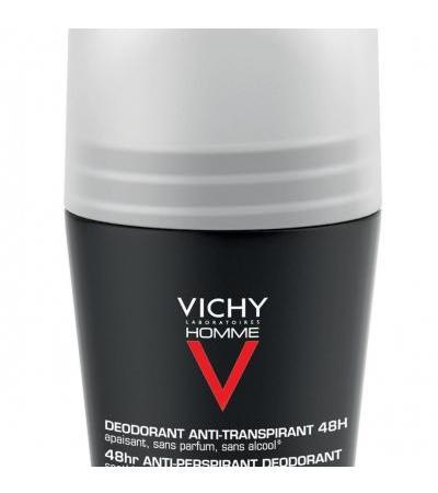 VICHY Homme Deo Roll-On empfindliche Haut 50 ml