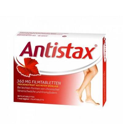 Antistax Filmtabletten 360mg 30 Stk.