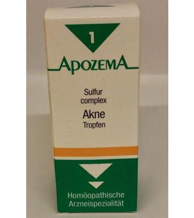 Apozema Akne-Tropfen Nr. 1 50 ml