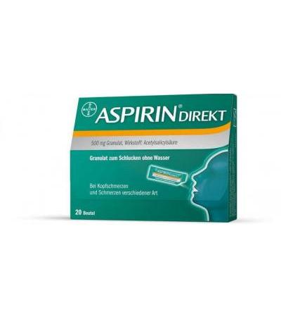 Aspirin® Direkt 500 mg Granulat 20 Stk.