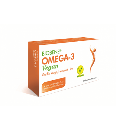 Biobene Omega 3 Kapseln Vegan 30 Stk.