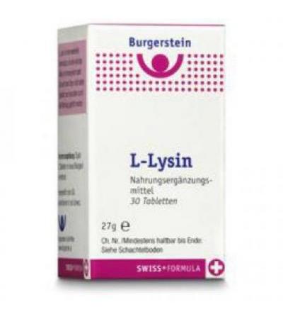 Burgerstein L-Lysin 500mg 30 Tabletten 30 Stk.