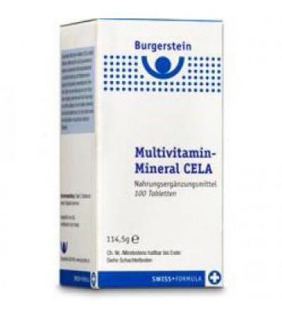 Burgerstein Multivitamin-Mineral CELA Tabletten 100 Stück 100 Stk.