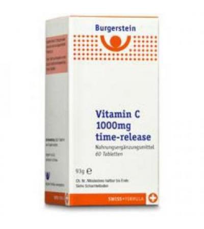 Burgerstein Vitamin C 1000mg time-release 60 Tabletten 60 Stk.