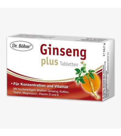 Dr. Böhm Ginseng plus Tabletten 30 Stk.