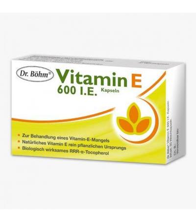 Dr. Böhm Vitamin E 600 I.E.Kapseln 30 Stk.