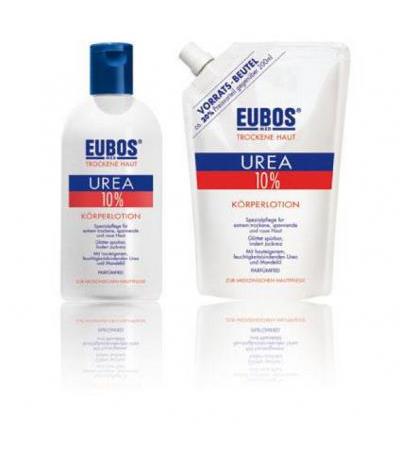Eubos Urea 10% Körperlotion 400ml Nachfüllung 400 ml