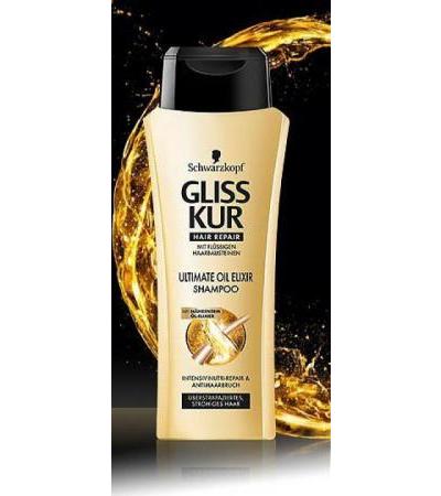 Gliss Kur Hair Repair Shampoo Ultimate Oil Elixier 250 ml