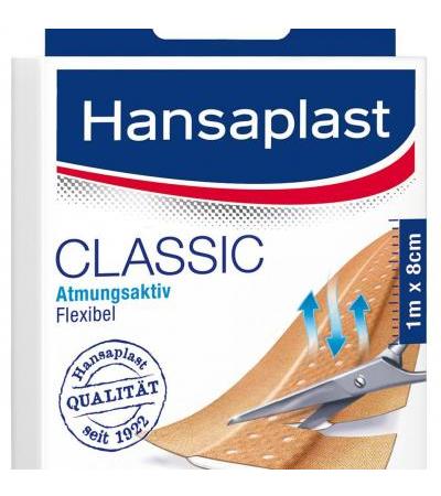 Hansaplast CLASSIC 1m x 8cm 1 Stk.