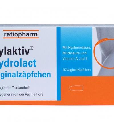 Hylaktiv Hydrolact Vaginalzäpfchen 10 Stk.