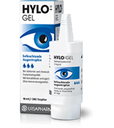 Hylo-Gel Augentropfen 2x10ml 20 ml