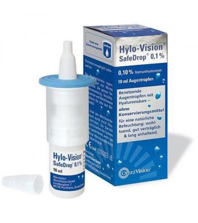 Hylo-vision Augentropfen Safe Drop 10 ml