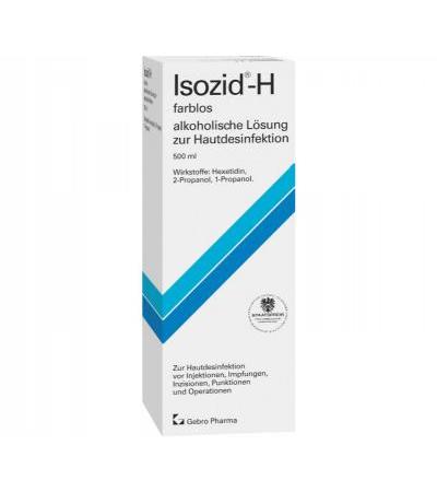 Isozid-H farblos alkoholische Lösung zur Hautdesinfektion 15 ml