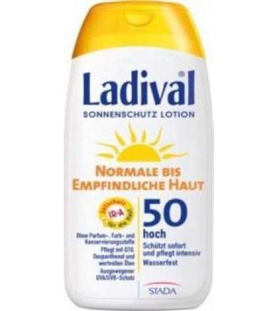 LADIVAL® normale bis empfindliche HautSonnenschutz Lotion LSF 50 200 ml