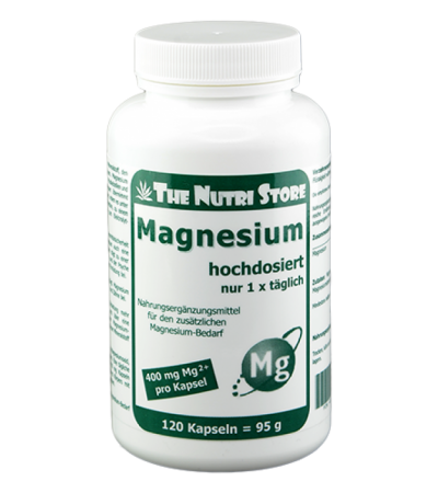 Magnesium-400mg Kapseln 120 Stk.