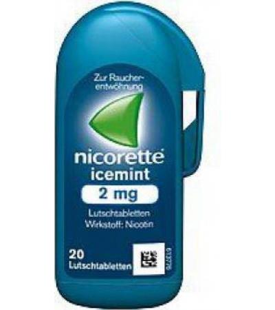 NICORETTE Icemint - Lutschtabletten 4 mg 80 Stk.
